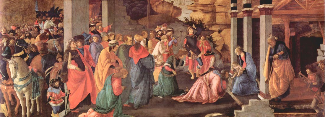 Adoration of the Magi (London) [1] - Botticelli